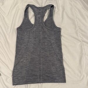 Lululemon Athletica Charcoal Racerback Tank Top